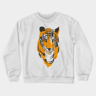 Awesome Tiger Face Crewneck Sweatshirt